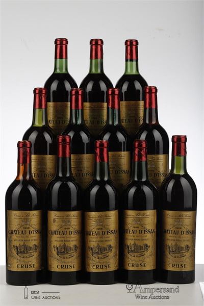D'ISSAN 1966 - Cruse - 12 Bottles