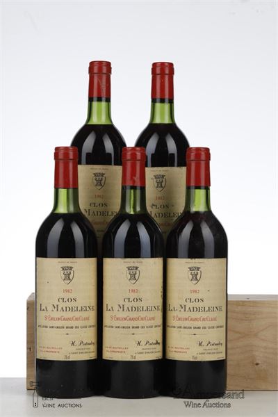 CLOS LA MADELEINE 1982 - Mc - 5 Bottles