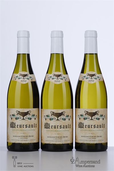 MEURSAULT 2010 - Coche Dury - 3 Bottles