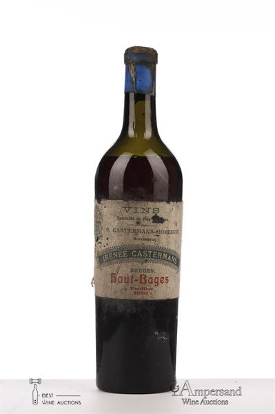 HAUT BAGES 1920 - Irenee Castermans - 1 Bottle