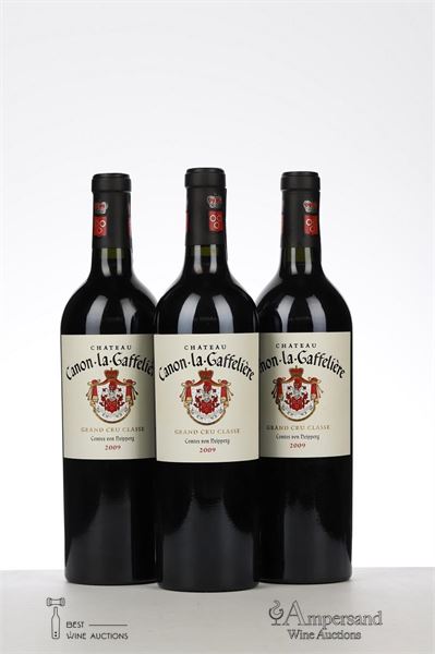 CANON LA GAFFELIERE 2009 - Mc - 3 Bottles