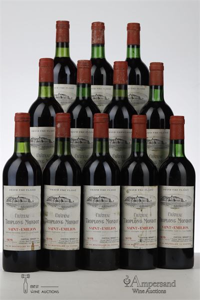 TROPLONG MONDOT 1975 - Mc - 12 Bottles