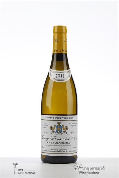 PULIGNY MONTRACHET FOLATIERES 2011 - Domaine Leflaive - 1 Bottle