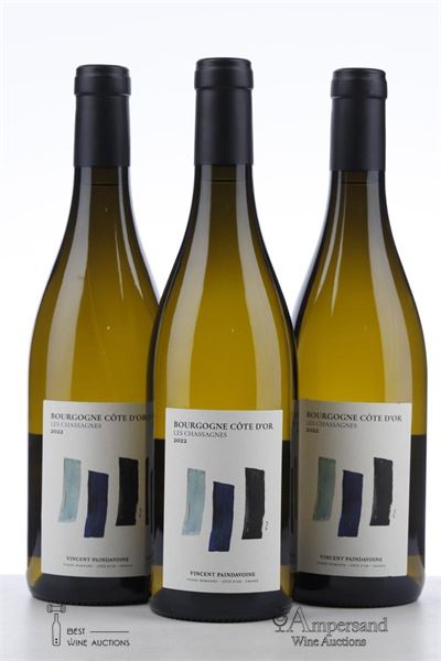 BOURGOGNE BLANC LES CHASSAGNES 2022 - Vincent Paindavoine - 3 Bottles