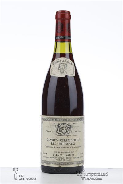 GEVREY CHAMBERTIN LES CORBEAUX 1989 - Louis Jadot - 1 Bottle
