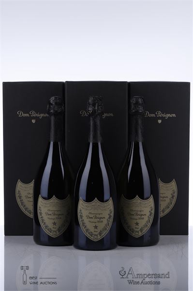 DOM PERIGNON 2008 - Moet et Chandon - 3 Bottles - Oc 1