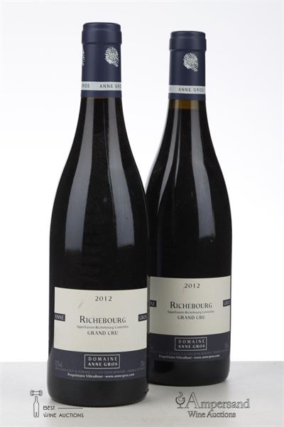 RICHEBOURG 2012 - Anne Gros - 2 Bottles