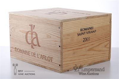 ROMANEE ST VIVANT 2005 - Domaine de l'Arlot - 6 Bottles - Owc 6