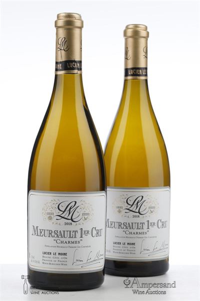 MEURSAULT CHARMES 2018 - Lucien Le Moine - 2 Bottles
