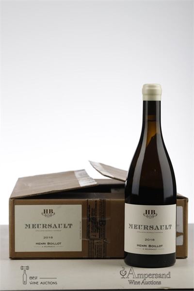 MEURSAULT 2018 - Henri Boillot - 6 Bottles - Oc 6