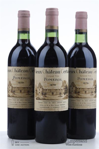 VIEUX CHATEAU CERTAN 1979 - Mc - 3 Bottles