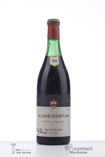 ALOXE CORTON 1969 - Arnaud Aine - 1 Bottle