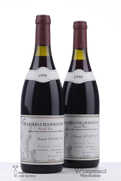 CHARMES CHAMBERTIN 1998 - Dugat Py - 2 Bottles