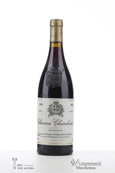 CHARMES CHAMBERTIN 1992 - Philippe Charlopin Parizot - 1 Bottle