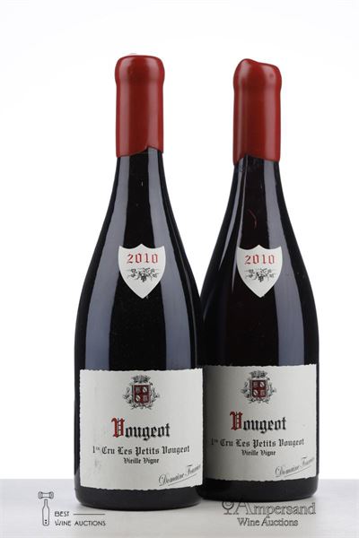 VOUGEOT LES PETITS VOUGEOT VIEILLE VIGNE 2010 - Fourrier - 2 Bottles