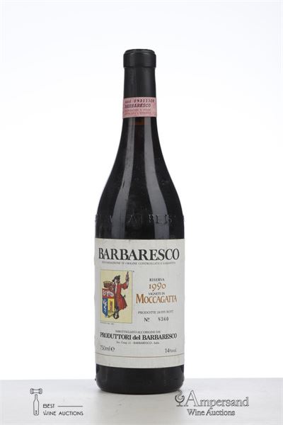 BARBARESCO RISERVA MOCCAGATTA 1990 - Produttori del Barbaresco - 1 Bottle