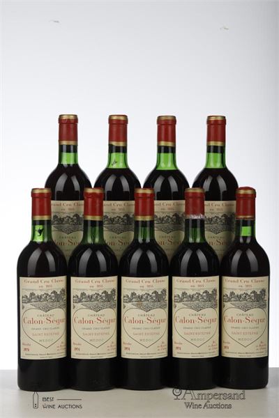 CALON SEGUR 1974 - Mc - 9 Bottles - Owc 12