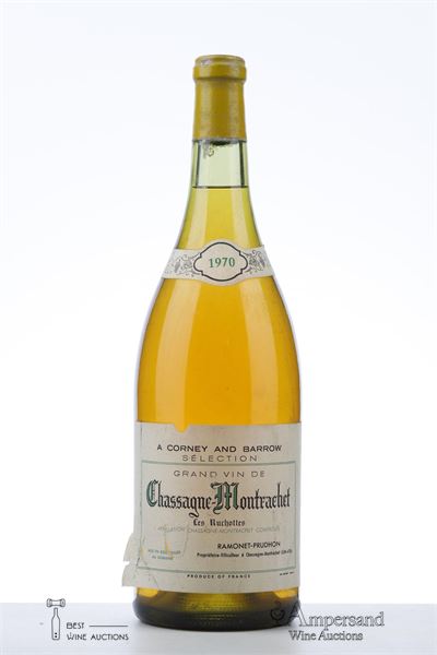 CHASSAGNE MONTRACHET RUCHOTTES BLANC 1970 - Ramonet Prudhon - 1 x 1,500