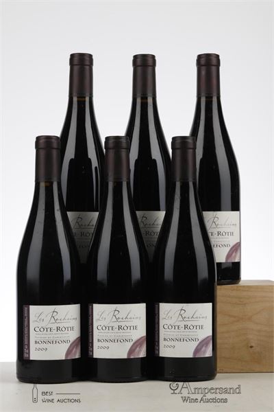 COTE ROTIE LES ROCHAINS 2009 - Bonnefond - 6 Bottles