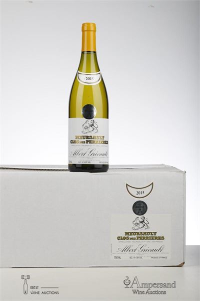 MEURSAULT CLOS DES PERRIERES 2015 - Albert Grivot - 12 Bottles - Owc 12
