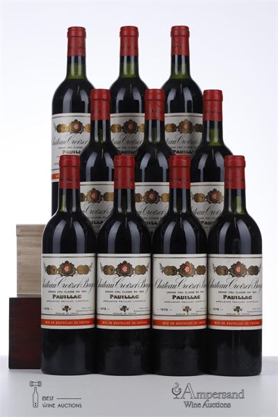 CROIZET BAGES 1978 - Mc - 10 Bottles