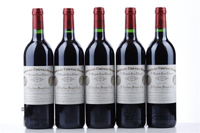 CHEVAL BLANC 1993 - 5 Bottles