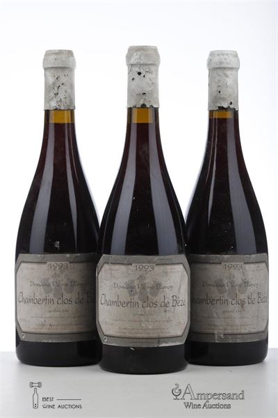CHAMBERTIN CLOS DE BEZE 1993 - Pierre Damoy - 3 Bottles