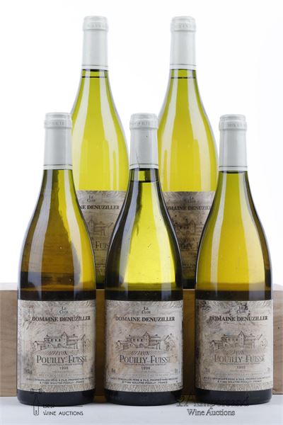 POUILLY FUISSE LES CLOS 1998 - Denuziller - 5 Bottles