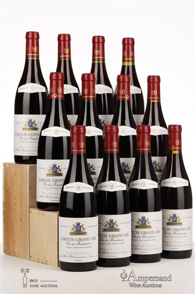 CORTON CLOS DES MARECHAUDES 1996 - Albert Bichot - Domaine du Pavillon - 12 Bottles