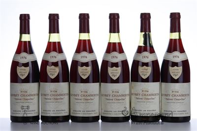 GEVREY CHAMBERTIN PETITES CHAPELLES CUVEE SPECIALE 1976 - Domaine Les Perrieres - 12 Bottles