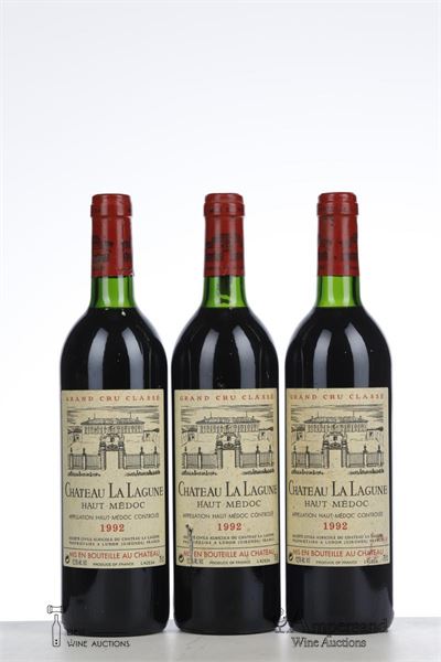 LA LAGUNE 1992 - Mc - 3 Bottles