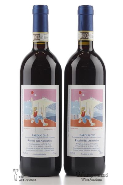 BAROLO ROCCHE DELL'ANNUNZIATA 2012 - Roberto Voerzio  - 2 Bottles