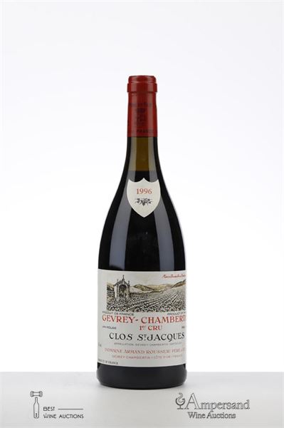 GEVREY CHAMBERTIN CLOS ST JACQUES 1996 - Armand Rousseau - 1 Bottle