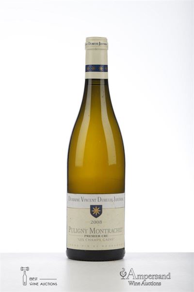 PULIGNY MONTRACHET LES CHAMPS GAINS 2008 - Vincent Dureuil Janthial - 1 Bottle