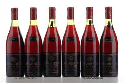 CHAMBERTIN CLOS DE BEZE 1976 - Gelin - 12 Bottles