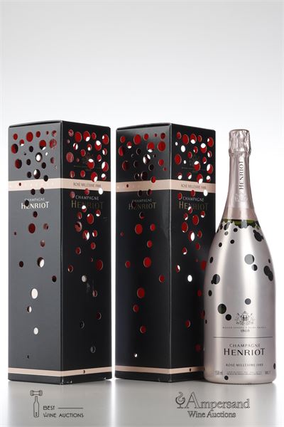 HENRIOT BRUT ROSE CREATION RICHARD FAUGUET 1988 - 2 Magnums - Oc 1