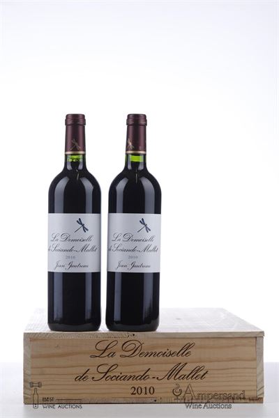 LA DEMOISELLE DE SOCIANDO MALLET 2010 - Mc - 8 Bottles - Owc 6