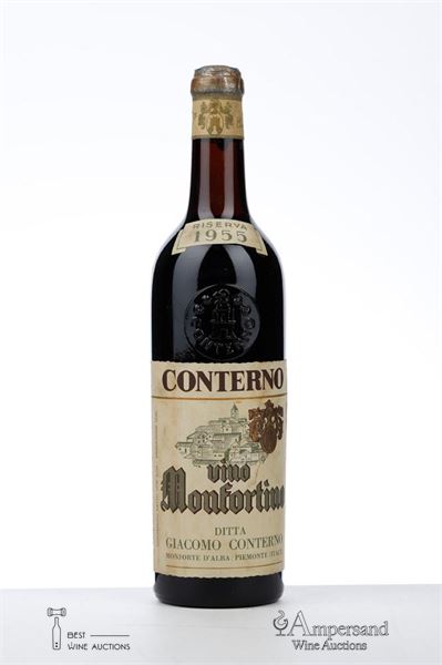 BAROLO MONFORTINO RISERVA 1955 - Giacomo Conterno - 1 Bottle