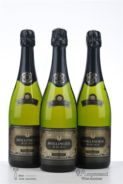 BOLLINGER R.D. 1979 - Bollinger - 3 Bottles