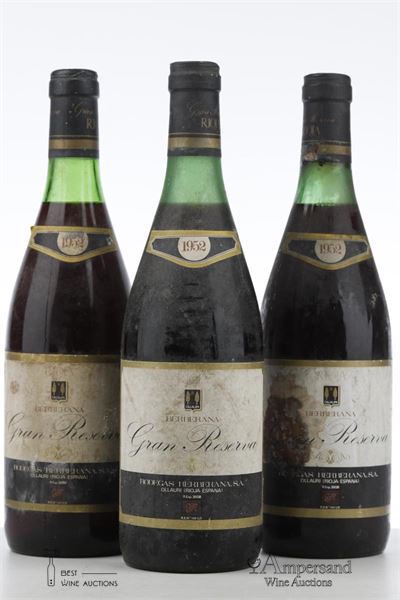 BERBERANA GRAN RESERVA 1952 - Berberana - 3 Bottles