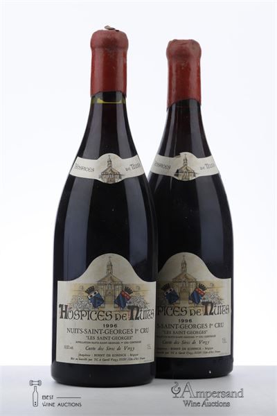 HOSPICES DE NUITS NUITS ST GEORGES LES ST GEORGES CUVEE DES SIRES DE VERGY 1996 - Yves Chaley - 2 Magnums