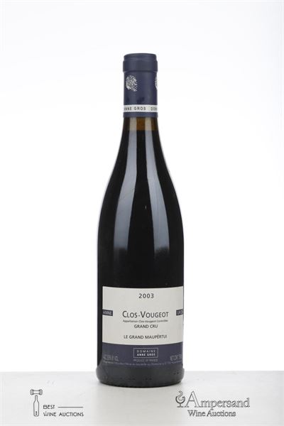 CLOS VOUGEOT LE GRAND MAUPERTUI 2003 - Anne Gros - 1 Bottle