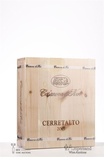 BRUNELLO DI MONTALCINO CERRETALTO 2013 - Casanova di Neri - 3 Bottles - Owc 3