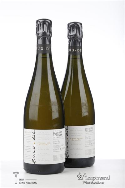 JACQUES SELOSSE EXTRA BRUT LES CARELLES NV - Jacques Selosse - 2 Bottles