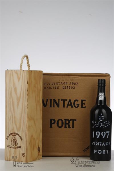 REAL COMPANHIA VELHA VINTAGE PORT 1997 - Real companhia Velha - 6 Bottles - Owc 1