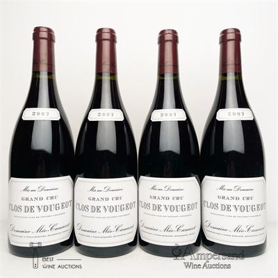 CLOS DE VOUGEOT 2007 - Meo Camuzet - 4 Bottles