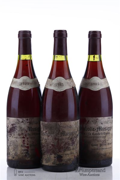 CHAMBOLLE MUSIGNY LA COMBE D'ORVEAU 1985 - Henri Perrot Minot - 3 Bottles