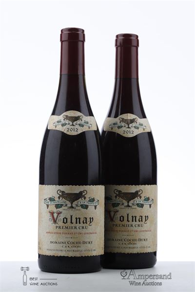 VOLNAY 1ER CRU 2012 - Coche Dury - 2 Bottles