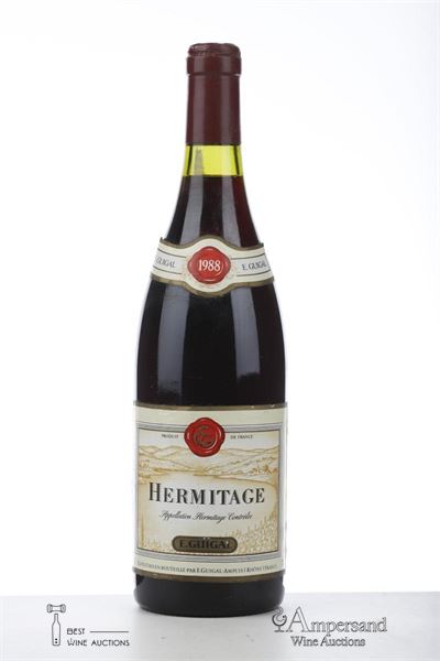 HERMITAGE ROUGE 1988 - Guigal - 1 Bottle