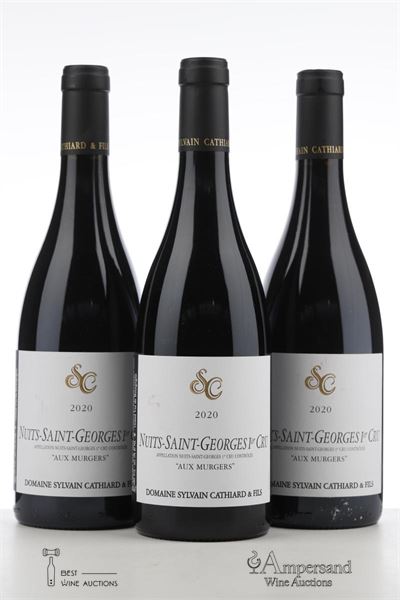 NUITS ST GEORGES AUX MURGERS 2020 - Sylvain Cathiard - 3 Bottles